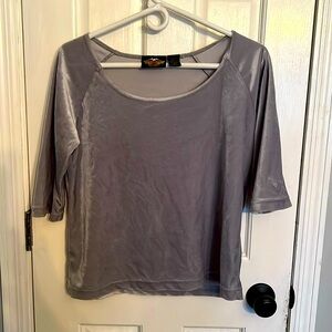 Vintage Harley Davidson Velour shirt
